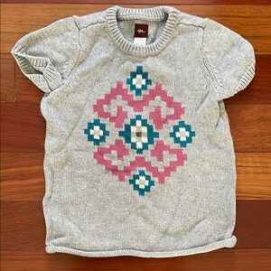 Kids Grey Patterned Top